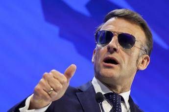 Macron a Davos avverte lEuropa Rischiamo un mondo senza regole