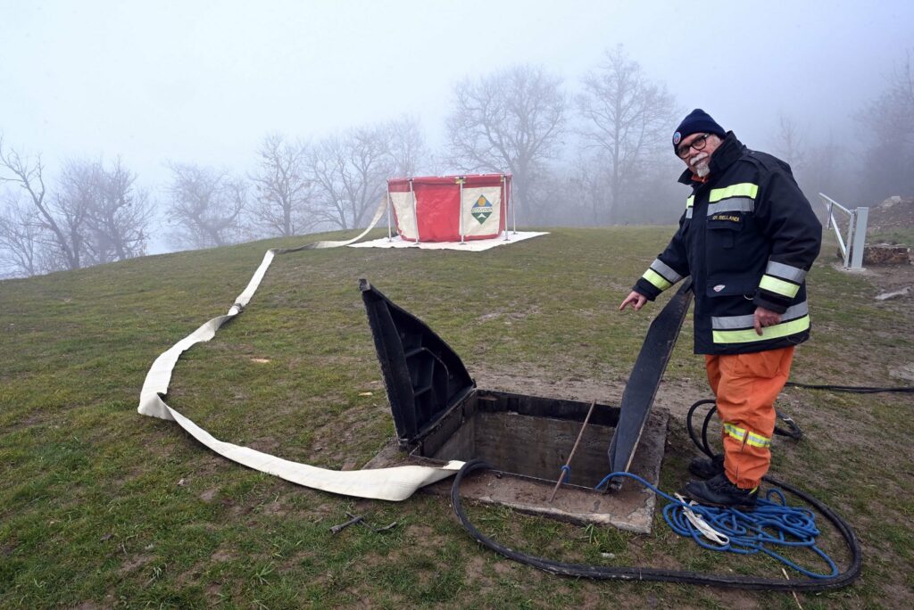 Nuova vasca antincendio sul monte Maddalena potenziata la rete di prevenzione incendi a Brescia