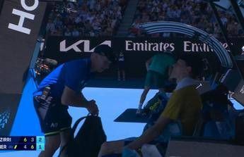 Sinner problemi contro Spizzirri crampi agli Australian Open Sinner problemi contro Spizzirri crampi agli Australian Open