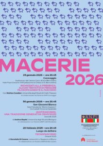 Torna “Macerie” la rassegna di incontri per capire il presente di ANPI provinciale di Bergamo