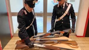 Bassa Bergamasca detenzione irregolare di armi, scattano sequestri e segnalazioni