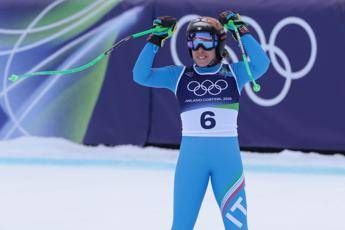 Milano Cortina Brignone da sogno oro olimpico nel SuperG tra le lacrime Milano Cortina Brignone da sogno oro olimpico nel SuperG tra le lacrime