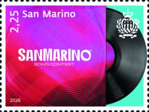 San Marino Song Contest e 70° Anniversario del francobollo Europa sono due delle quattro emissioni postali che inaugurano l’anno filatelico di Poste San Marino