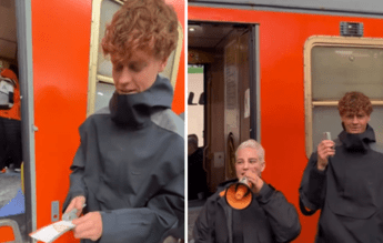 Sinner alla cerimonia dapertura delle Olimpiadi Jannik controllore sul treno per Milano Cortina 2026 Sinner alla cerimonia dapertura delle Olimpiadi Jannik controllore sul treno per Milano Cortina 2026