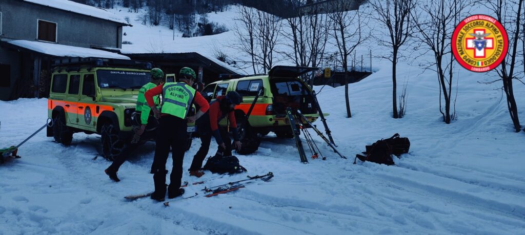 Tavernole sul Mella – Scialpinista infortunato a Malga Pontogna, intervento del Soccorso Alpino