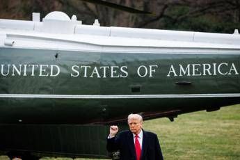 Trump domani al Congresso per lo stato dellUnione ma il tycoon sprofonda nei sondaggi Trump domani al Congresso per lo stato dellUnione ma il tycoon sprofonda nei sondaggi