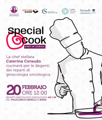 Tumori Special cook al Gemelli chef stellati in corsia messaggio di speranza per le pazienti