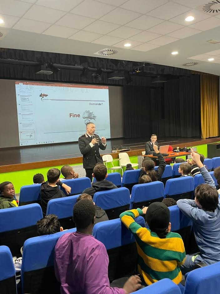 Zingonia, i Carabinieri in cattedra a Verdellino incontro su bullismo e insidie digitali