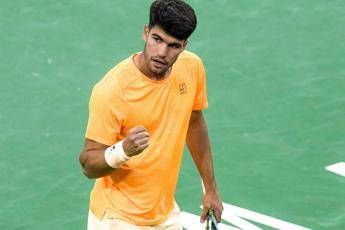 Alcaraz Rinderknech orario precedenti e dove vederla in tv