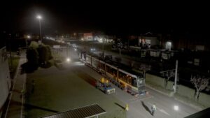 Arrivato a Ranica il primo tram della linea T2 Bergamo – Villa d’Almè