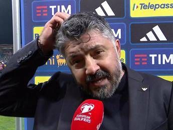 Chiedo scusa Gattuso lacrime dopo Bosnia Italia Chiedo scusa Gattuso lacrime dopo Bosnia Italia
