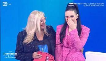 Ditonellapiaga in lacrime Non pensavo nemmeno di arrivare a Sanremo Ditonellapiaga in lacrime Non pensavo nemmeno di arrivare a Sanremo