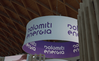 Dolomiti Energia a Key con la nuova identita visiva
