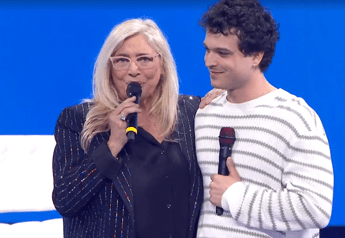 Domenica In Iva Zanicchi consola Leo Gassmann Porta bene arrivare quasi ultimo