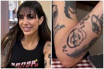 Dopo Sanremo Cleo delle Bambole di Pezza si tatua Carlo Conti Mi ha cambiato la vita Dopo Sanremo Cleo delle Bambole di Pezza si tatua Carlo Conti Mi ha cambiato la vita