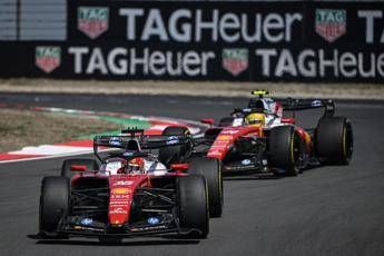 Formula 1 in Cina Russell vince Sprint ma podio e rosso Ferrari Leclerc secondo Hamilton terzo Formula 1 in Cina Russell vince Sprint ma podio e rosso Ferrari Leclerc secondo Hamilton terzo