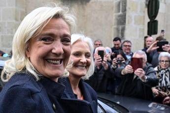 Francia avanza lestrema destra il partito di Marine Le Pen verso miglior risultato di sempre al primo turno﻿