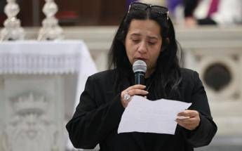 Napoli Lecce la madre di Domenico al Maradona Ti amo piccolo mio