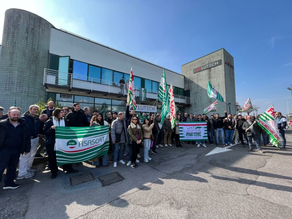 Sciopero alla Lutech di Grassobbio lavoratori in mobilitazione contro le scelte aziendali