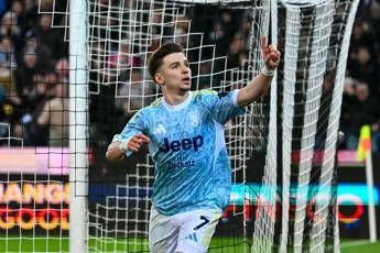 Udinese Juventus Koopmeiners in fuorigioco annullato gol di Conceicao Udinese Juventus Koopmeiners in fuorigioco annullato gol di Conceicao