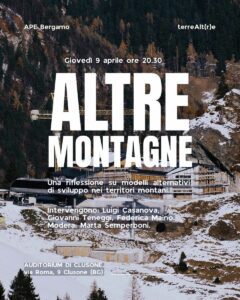 Clusone, “Altre montagne” confronto pubblico sui modelli di sviluppo delle aree montane