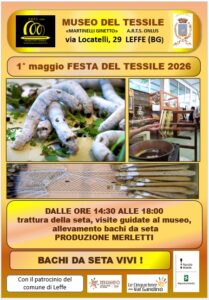 FESTA DEL TESSILE 1 maggio 2026 Leffe