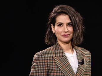 Giulia Michelini a Belve chi e lattrice ospite di Fagnani