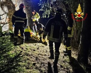 Infortunio sul lavoro a Temù uomo di 57 anni soccorso e trasportato in elicottero a Brescia