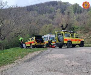 Lumezzane, escursionista ferita al Santuario di Conche intervento del Soccorso Alpino a 1000 metri