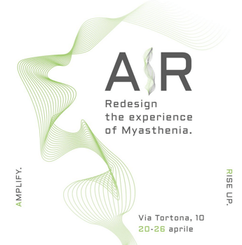 Malattie rare al Fuorisalone di Milano uninstallazione per sensibilizzare sulla miastenia gravis