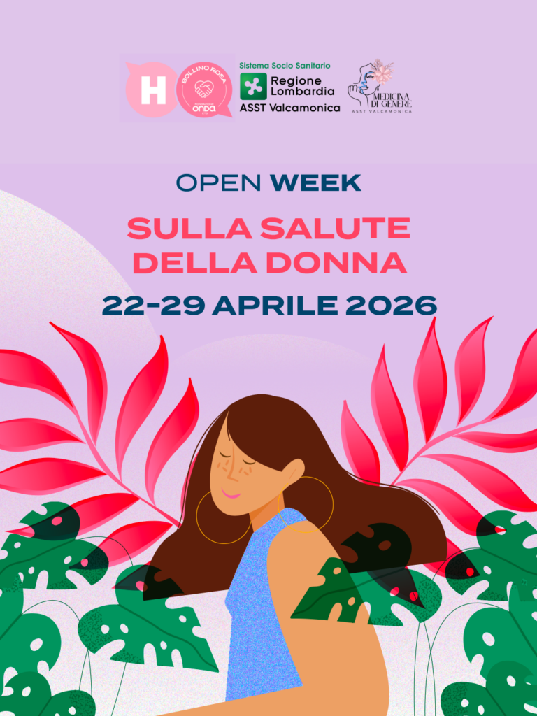 Open Week salute donna in Valcamonica dal 22 al 29 aprile vaccini incontri e prevenzione sul territorio Open Week salute donna in Valcamonica dal 22 al 29 aprile vaccini, incontri e prevenzione sul territorio