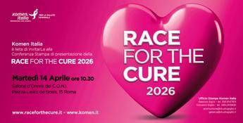 Roma si tinge di rosa dal 7 al 10 maggio torna la Race for the Cure Roma si tinge di rosa dal 7 al 10 maggio torna la Race for the Cure
