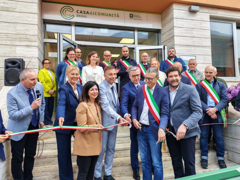 Sanità, inaugurata la Casa di Comunità di Breno nuovi servizi per 12.500 cittadini in Valle Camonica