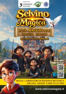 Selvino Magica, evento dal 1 al 3 maggio 2026 a Selvino scuola di magia per famiglie e bambini nelle Prealpi Orobie