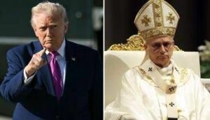 Trump nuovo attacco a Papa Leone Sta mettendo in pericolo molti cattolici