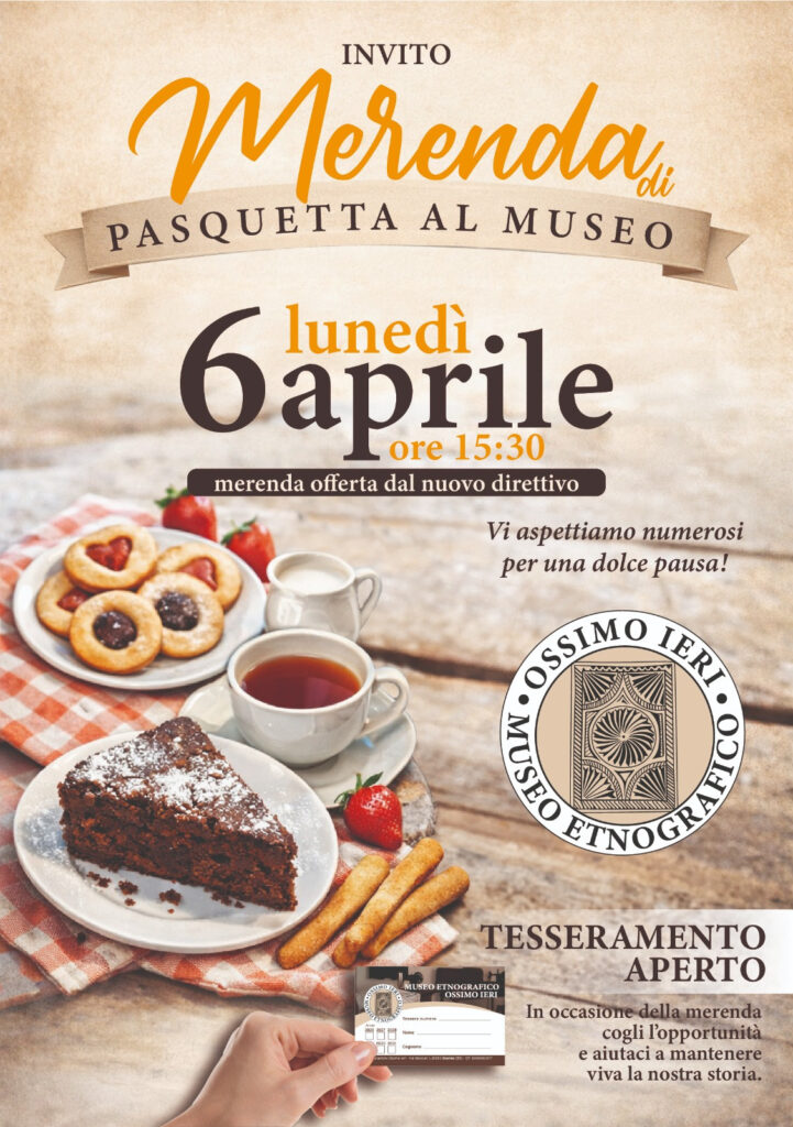 Pasquetta al museo: merenda e tesseramento a Ossimo Ieri