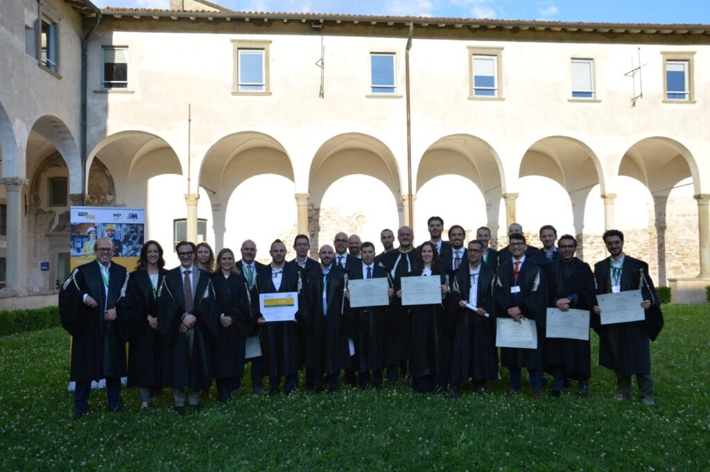 Master MeGMI all’Università di Bergamo, consegnati i diplomi della XIX edizione a 18 professionisti