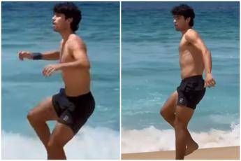 Alcaraz vacanze dopo infortunio lo spagnolo paparazzato in Portogallo
