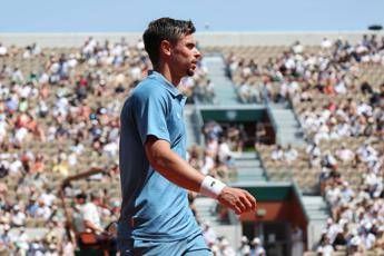 Gea problemi di. stomaco al Roland Garros Non riesco piu a muovermi. Cose successo