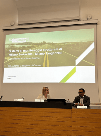 Infrastrutture Castiglioni Milano Serravalle Milano Tangenziali Sensori e digital twin per manutenzione predittiva