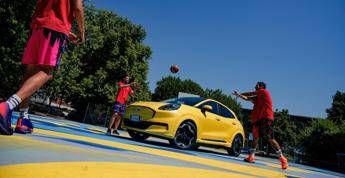 Milano nuovo campetto sportivo in piazza Paci alla Barona