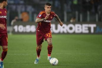 Parma Roma contatto Valenti Mancini in area era rigore
