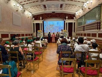 Sostenibilita riciclo e sport a Castelporziano 200 studenti alla Tenuta Presidenziale Sostenibilita riciclo e sport a Castelporziano 200 studenti alla Tenuta Presidenziale