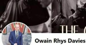 Addio a Owain Rhys Davies lattore di Twin Peaks e morto a 44 anni Addio a Owain Rhys Davies lattore di Twin Peaks e morto a 44 anni