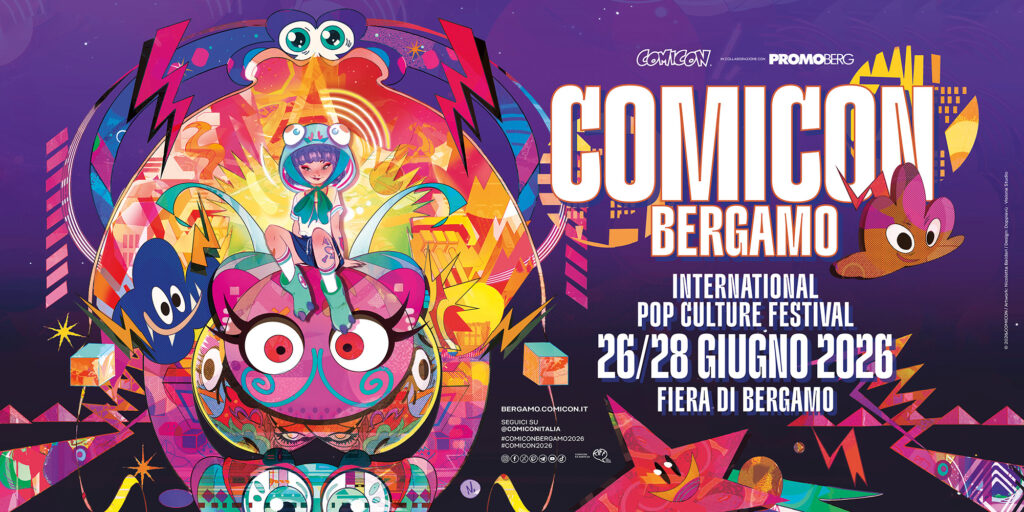 COMICON Bergamo 2026 al via tre giorni tra fumetti, videogiochi, anime e grandi ospiti internazionali