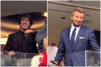 Mondiali da Tom Cruise a Brad Pitt e Beckham tutti vip per esordio Usa Mondiali da Tom Cruise a Brad Pitt e Beckham tutti vip per esordio Usa