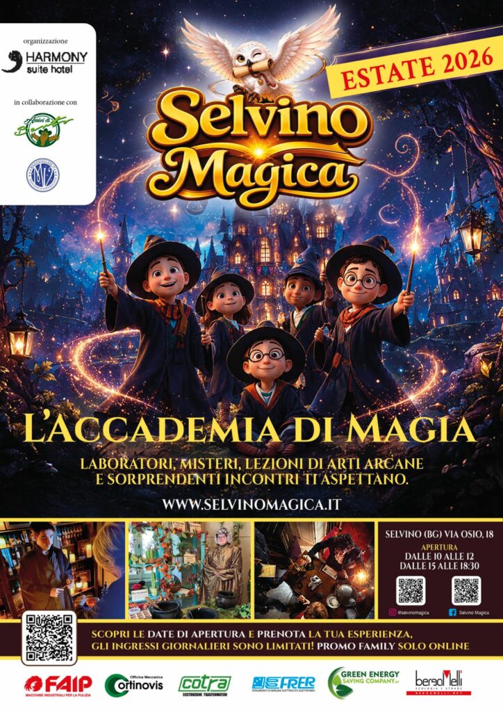 Selvino Magica torna per l’estate cinque weekend di magia nella villa di via Generale Osio