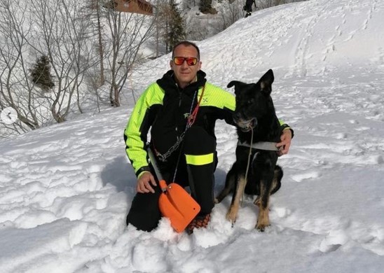 Addio ad Hakkin, il cane eroe dei Vigili del Fuoco di Bergamo 167 missioni per salvare vite umane