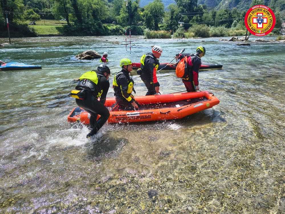 CNSAS Valstagna esercitazione forra 1 4