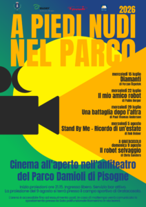 Pisogne, torna “A piedi nudi nel parco” cinque serate di cinema all’aperto a ingresso libero